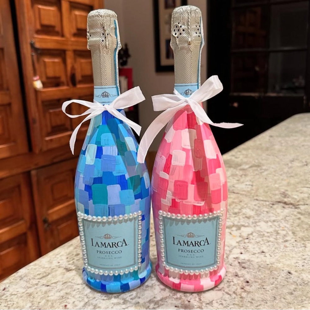 Decorated Lamarca Bottle